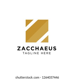 Z Letter Logo concept. Creative Minimal Monochrome Monogram emblem design template. Graphic Alphabet Symbol for Corporate Business Identity. Creative Vector element - Vector