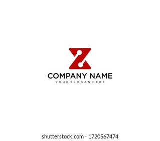 Z Letter Logo concept. Creative Minimal Monochrome Monogram emblem design template. Graphic Alphabet Symbol for Corporate Business Identity. Creative Vector element
