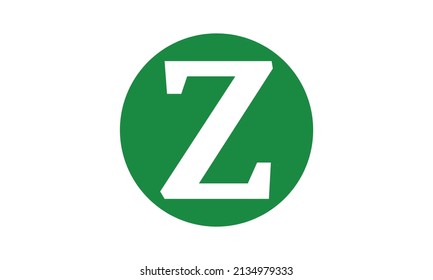 Z Letter Logo concept. Creative Minimal Monogram emblem design template. Graphic Alphabet Symbol for Corporate Business Identity.