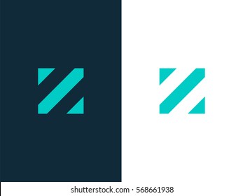 Z Letter Logo concept. Creative Minimal Alphabet emblem design template. Graphic Symbol for Corporate Business Identity. Creative Vector graphic element