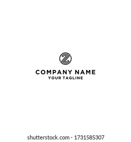 Diseño de icono vectorial de concepto de logotipo de carta Z