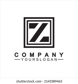 Concepto de logotipo de carta Z.Letra Z letra letra creativa tipografía monograma símbolo de icono.