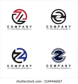 Z Letter Logo concept.Z letter creative fonts monogram icon symbol.