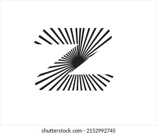 Z letter logo creative design vector templates