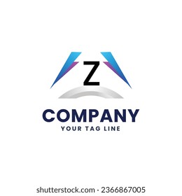 Z letter logo design for business