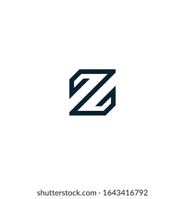 Z letter logo design concept.