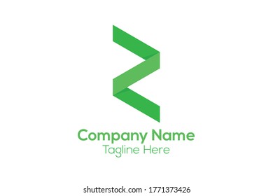 Diseño del logotipo de la letra Z. Logo creativo y único.