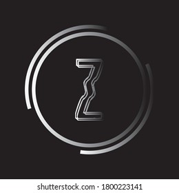 Z Letter Logo Design Creative Icon Modern Letters Vector Logo