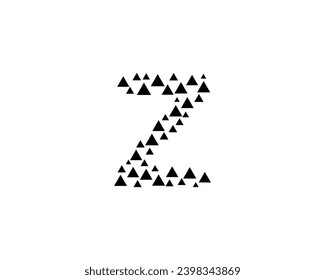 Z letter logo design element