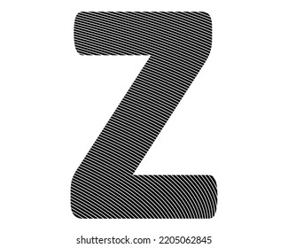 z letter logo design elements