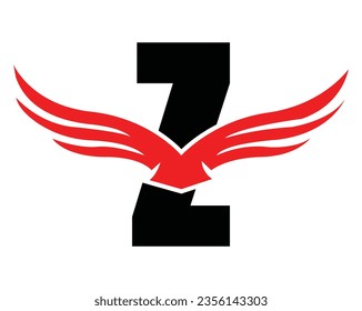 Z letter logo design elements symbols