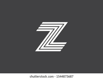 Z letter logo design image - vector