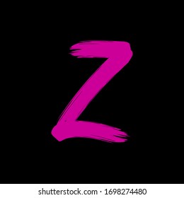Z letter logo design. It is a modern letter design.