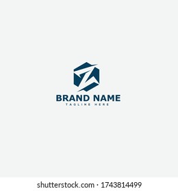 Vector de plantilla de diseño de logotipo de letra Z