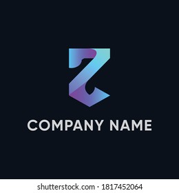 plantilla de diseño de logotipo de letra z
