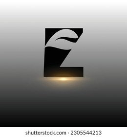 Z letter logo design template elements. Z letter vector logo.