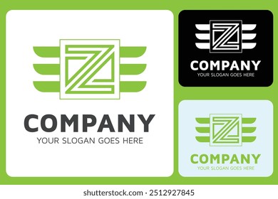 Z Letter Logo Design Template 