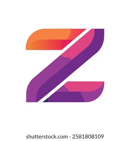 z letter logo design template 