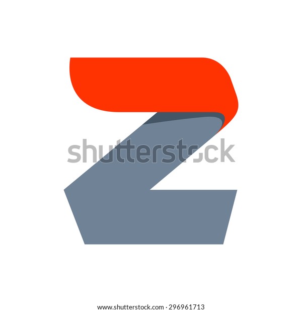 Z letter logo design template. Fast speed vector\
unusual letter. Vector design template elements for your\
application or company.