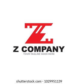 Z letter logo design vector template