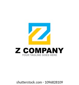 Z letter logo design vector icon