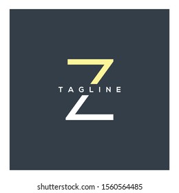 Z letter logo design vector template