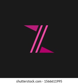 Z letter logo design vector template