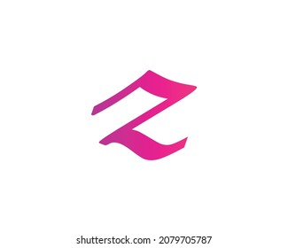 Plantilla vectorial de diseño de logotipo de letra Z