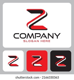 Z letter logo design vector template