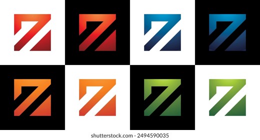 Template Z Logo In