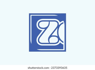logotipo de letra Z y plantilla de diseño de iconos 