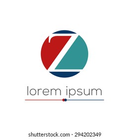 Z letter logo ( Icon  Pattern Design template Element)