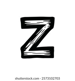 Z letter logo icon vector illustration.