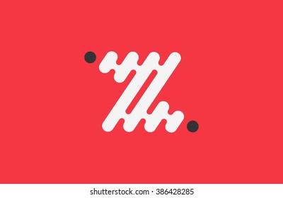 z letter logo. line logo. creative logo design