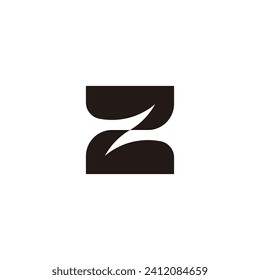 Z letter logo. Modern and minimalist style Z letter logo template. This logo can be easily applied in various print and digital media