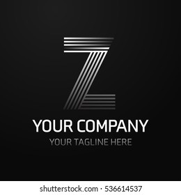 Z Letter logo, Monogram design elements, line art logo design. Beautiful Boutique Logo Designs, Business sign, Restaurant, Royalty, Cafe, Hotel, Heraldic, Jewelry, Fashion, Wine. Vector illustration

