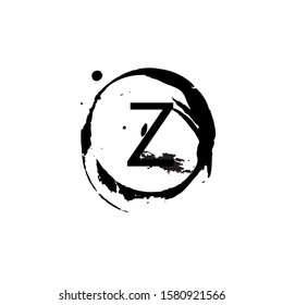 Z letter logo with nice background.Z letter icon