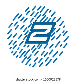 Z letter logo with nice background.Z letter icon