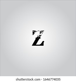 Z letter logo with nice white letter.Z letter icon.Z letter design.