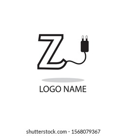 Z letter logo symbol modern business