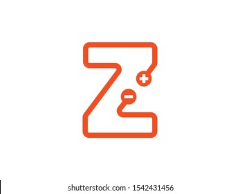 Z Letter logo or symbol template