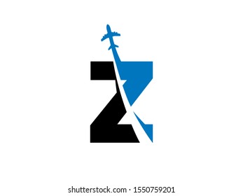 Z Letter logo or symbol template design