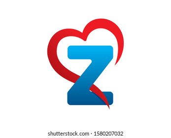 Z Letter logo or symbol template design