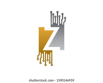 Z letter logo or symbol template design