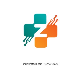 Z Letter logo or symbol template design