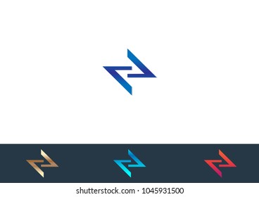 Z Letter Logo Template Design Vector Illustration
