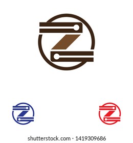 Z  Letter Logo Template vector icon illustration design