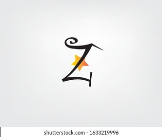 z letter logo. This is a vector.
