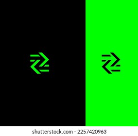 Z Letter Logo Usable Vector Template Abstract Monogram Symbol