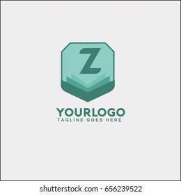 Z letter logo vector. book logo vector.